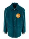 Just Don Basketball Corduroy Jacket In Blue