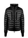 Moncler Hers Padded Down Jacket With Logo-patch