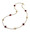 BACCARAT GOLD VERMEIL AND CRYSTAL MÉDICIS RED NECKLACE,16163036