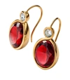 BACCARAT GOLD VERMEIL AND CRYSTAL CROISÉ WIRE EARRINGS,16163245
