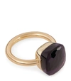 POMELLATO MIXED GOLD AND AMETHYST NUDO CLASSIC RING,17213255
