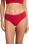 Sea Level Mid Bikini Bottoms In Red