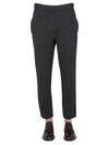 Ermenegildo Zegna Double Knitted Jogging Pants In Antracite