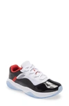 Nike Kids' Air Jordan 11 Cmft Low Sneaker In White/ Red/ Black