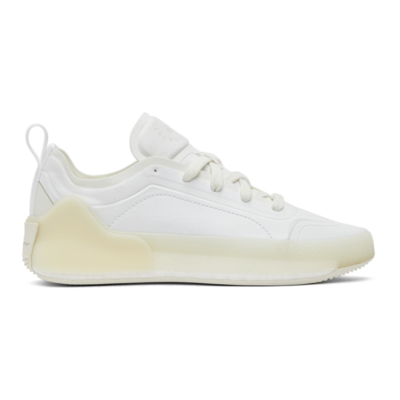Adidas By Stella Mccartney Asmc Treino Sneakers In White Synthetic Fibers