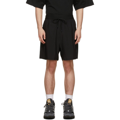 Adidas Originals Black Knit Yoga Shorts
