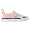 Vans Baby Pink Checker Slip-on V Sneakers In Powder Pink