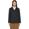 'S MAX MARA GREY WOOL ANGORA JACKET