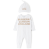 BURBERRY BABY CLEO LOGO BODYSUIT SET