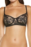 Natori Imperial Unlined Balconette Underwire Bra In Black