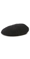 GANNI RIB KNIT BERET,GANNI31411