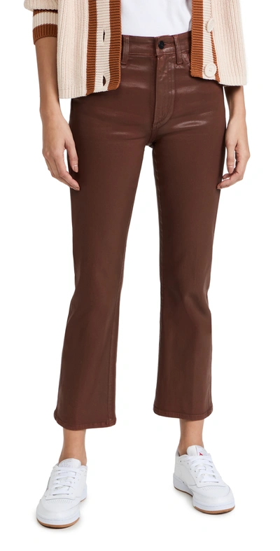 Joe's Jeans The Callie Coated Jeans In Cinnamon