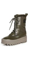 Mackage Green Shearling Hero Boots
