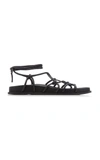 A.emery Women's Tuli Leather Sandals In Black,white