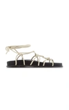A.emery Women's Tuli Leather Sandals In Black,white