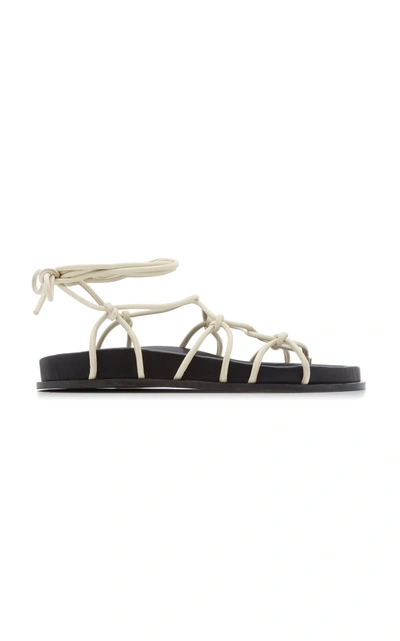 A.emery Women's Tuli Leather Sandals In Black,white