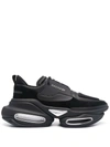 Balmain B-bold Chunky Low-top Sneakers In Schwarz