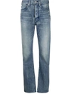 Ambush High-waisted Straight-leg Jeans In Blau
