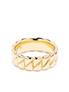 Tom Wood 9kt Yellow Gold Drop Ring In Gold