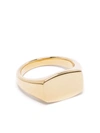 TOM WOOD 9KT YELLOW GOLD MICHAEL RING