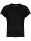 Agolde Crew Neck Short-sleeve T-shirt In Black