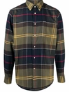 BARBOUR CHECK-PRINT BUTTON-UP SHIRT