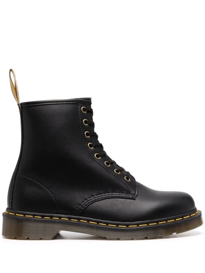 Dr. Martens' Vegan 1460 Felix Lace Up Boots In Black