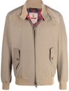 BARACUTA LIGHTWEIGHT ZIP BOMBER JACKET