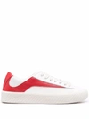 By Far Contrasting-panel Sneakers In White