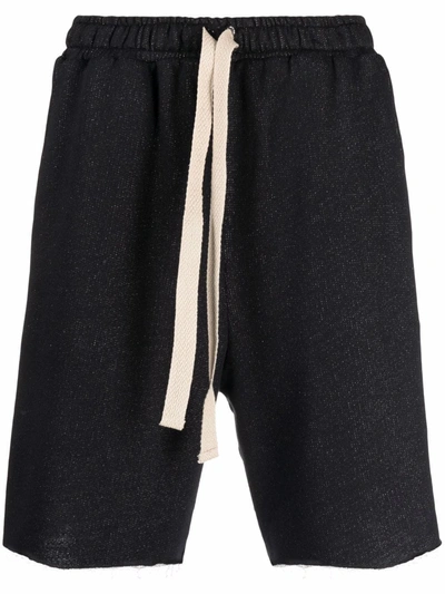 Alchemy Stretch-cotton Drawstring Shorts In Schwarz