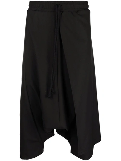 Alchemy Drop-crotch Shorts In Schwarz