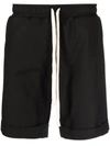 Alchemy Drawstring-waist Shorts In Schwarz