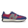 New Balance Women's 327 In Blue/red
