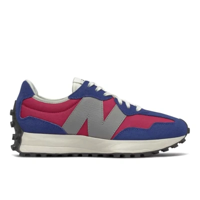 New Balance Women's 327 In Blue/red