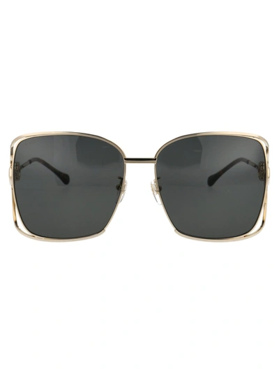 Gucci Gg1020s Sunglasses In Gold