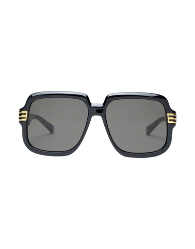 Gucci Gg0979s Sunglasses In Black Black Grey