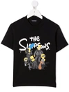 BALENCIAGA THE SIMPSONS-PRINT COTTON T-SHIRT