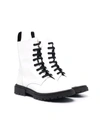 CLARYS TEEN TWO-TONE LACE-UP BOOTS