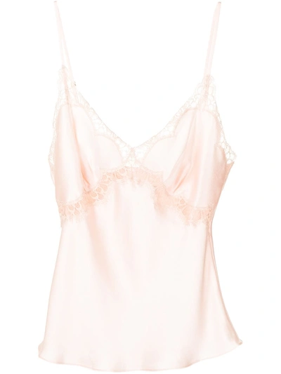 Gilda & Pearl Marilyn Camisole And Shorts Set In Pink