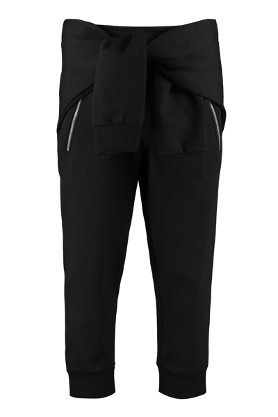 Neil Barrett Waist Knotted Detail Pants In Black