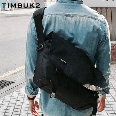 Timbuk2 【热销爆款】  男女音速黑经典款时尚运动单肩斜挎邮差包