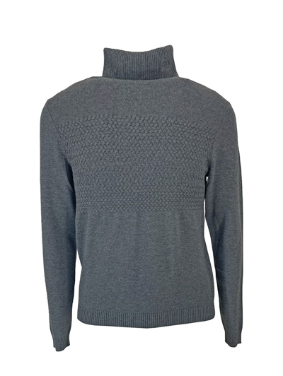 Hugo Boss Men's Grey Wool Sweater