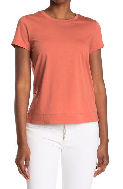 Lafayette 148 New York Kim T-shirt In Clay Dust