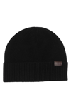 Hickey Freeman Men's Cashmere Beanie In 001blk