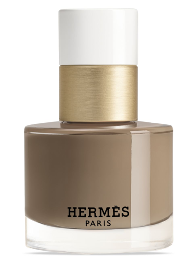 Pre-owned Herm S Women's Les Mains Hermès Nail Enamel In Tan