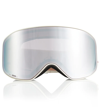 Chloé Logo Injection Plastic Ski Goggles  In White-white-violet