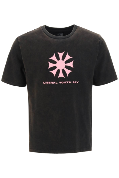 Liberal Youth Ministry Liberal Youth Sex T-shirt In Black