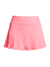 Eleven By Venus Williams Iridescent Tennis Skirt In Sun Burst Pink