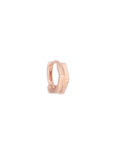 Repossi Antifer 18k Rose Gold 2-row Single Earring
