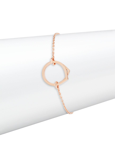 Repossi Antifer 18k Rose Gold Pendant Bracelet